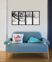 Görseli Galeri görüntüleyiciye yükleyin, SONBAHAR 4 LÜ DEKORATİF METAL TABLO