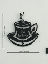 Görseli Galeri görüntüleyiciye yükleyin, Bir Fincan Kahve Dekoratif Metal Tablo