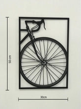 Görseli Galeri görüntüleyiciye yükleyin, Yarış bisikleti Dekoratif metal tablosu