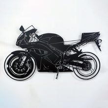 Görseli Galeri görüntüleyiciye yükleyin, Toprak Racing Motorcycle - Yarış Motoru Temalı Metal Duvar Dekoru

