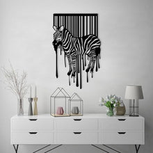 Görseli Galeri görüntüleyiciye yükleyin, Barkod zebra(Dekoratif metal Zebra dekoru)
