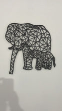 Videoyu Galeri görüntüleyiciye yükleyin ve burada izleyin, Elephant girl(Dekoratif metal Filler dekoru)
