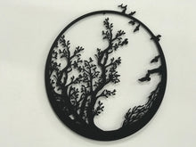 Görseli Galeri görüntüleyiciye yükleyin, Hayat Ağacı Dekoratif  Metal Ev Ofis Duvar Süs Hediye Tablo
