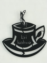 Görseli Galeri görüntüleyiciye yükleyin, Bir Fincan Kahve Dekoratif Metal Tablo
