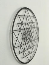 Görseli Galeri görüntüleyiciye yükleyin, Yaşam Çiçeği Kutsal Geometri Dekoratif Metal Tablo
